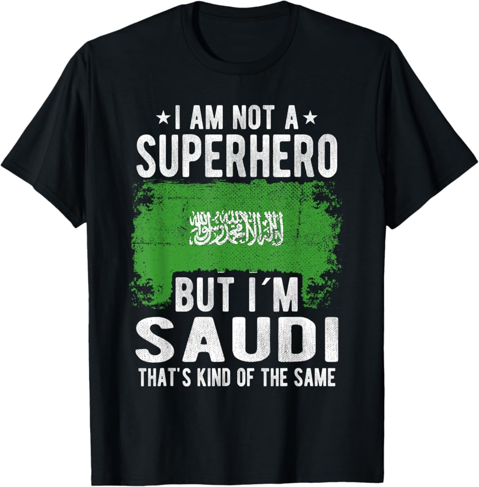T-shirt Arabie saoudite
