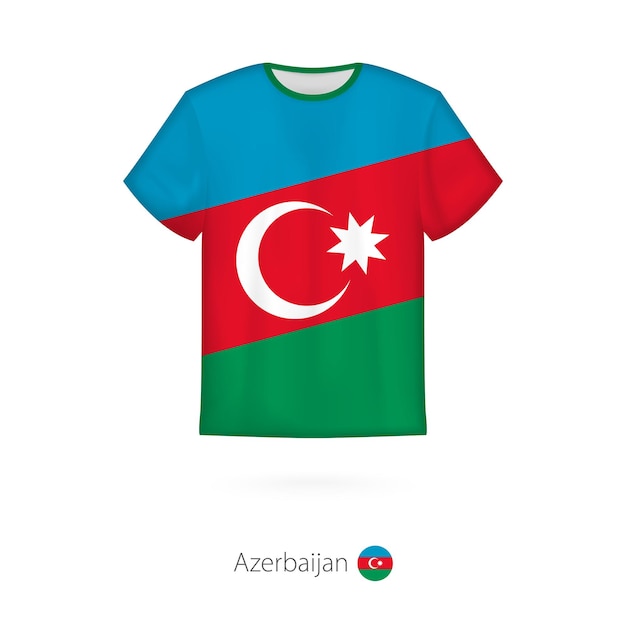 T-shirt Azerbaïdjan